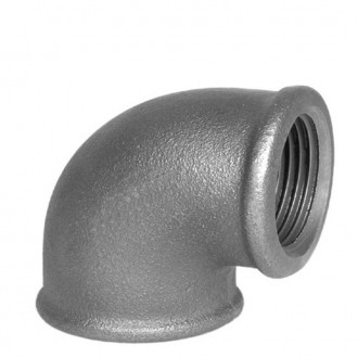 Metal elbow 90°